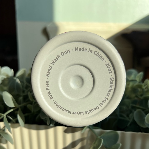 Wellness Floral Insulated Tumbler with Straw - Picture 4 of 4